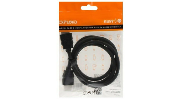 Кабель HDMI-HDMI V1.4 Exployd EX-K-1407 1м чёрный