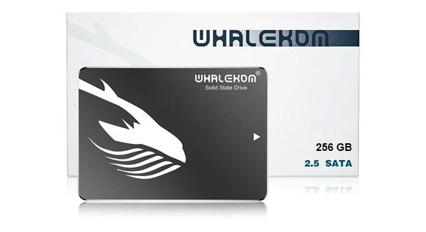 Внутренний твердотельный накопитель SSD Whalekom 256GB 2.5 WKSA-256 TLC