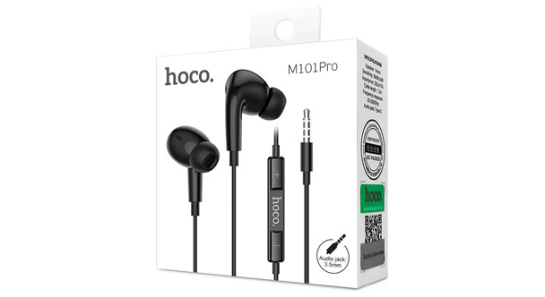 Гарнитура HOCO M101 Pro Crystal sound чёрная