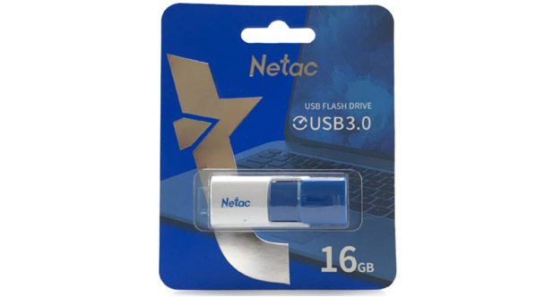 Флеш-накопитель USB 3.0 16GB Netac U182 синий