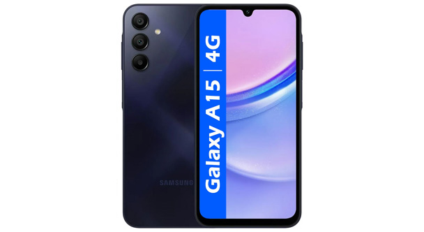 Смартфон Samsung Galaxy A15 4G 4/128 тёмно-синий