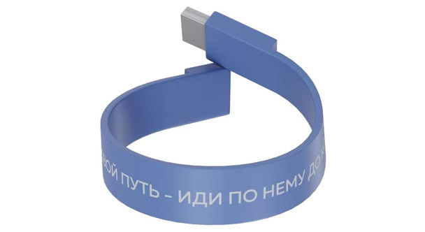 Флеш-накопитель USB 2.0 8GB More Choice MF8arm голубой