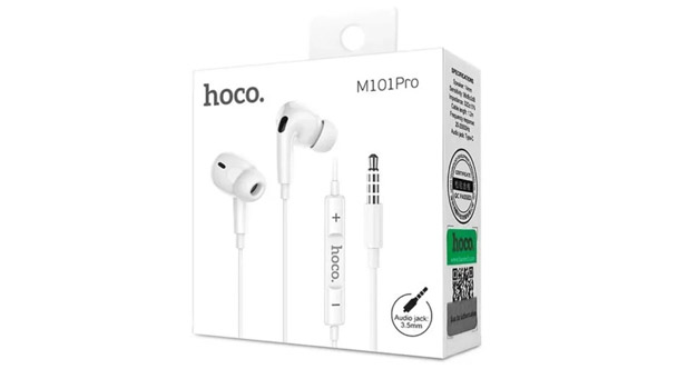 Гарнитура HOCO M101 Pro Crystal sound белая